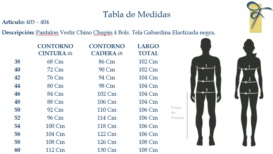 M- Tabla Medidas Pantalon Chino (403-404)